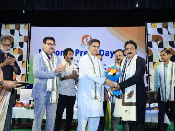 India News | Journalists Must Uphold Harmony, Credibility Amid Rising Misinformation: Tripura CM Manik Saha on National Press Day