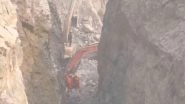 India News | UP: Rescue Operations Continue After Stone Mine Collapse in Sonbhadra; One Body Recovered So Far