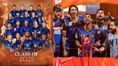 Business News | Star-Studded Gladiators Are Back -- Deccan Gladiators 2025 Are Built to Win the T10 League