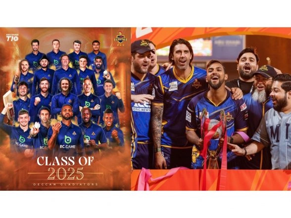 Business News | Star-Studded Gladiators Are Back -- Deccan Gladiators 2025 Are Built to Win the T10 League