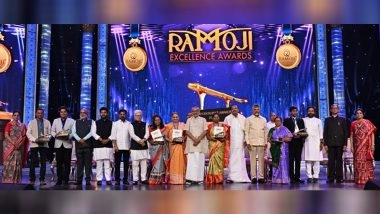 Business News | Ramoji Excellence Awards 2025 Conclude with Grand Celebration of Service, Innovation, and National Spirit