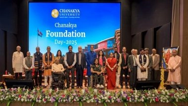 Business News | Chanakya University Celebrates Foundation Day with Vision for Transformative Education