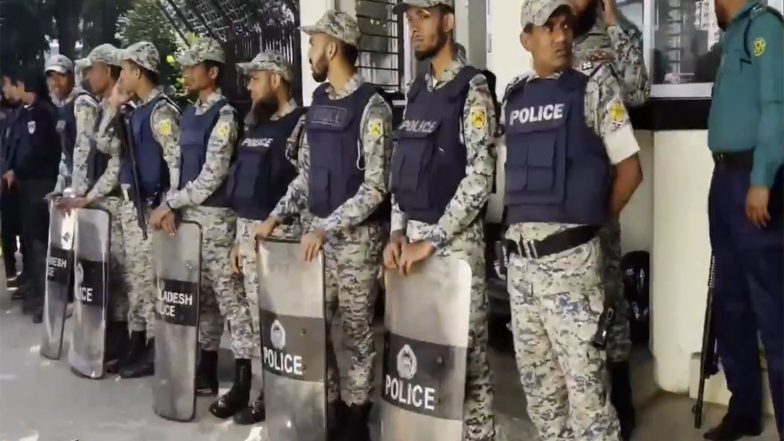 World News | Security Heightens in Bangladesh Ahead of Verdict in Case Against Sheikh Hasina