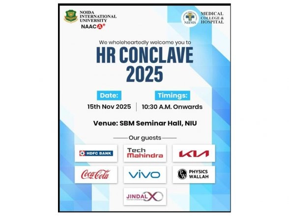 Business News | Noida International University Hosts HR Conclave 2025: Future of Talent, Technology & Transformation