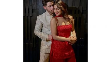 Entertainment News | 'Breathtaking!' Nick Jonas Admires His 'Desi Girl' Priyanka Chopra at Rajamouli's 'Varanasi' Event