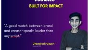Business News | Vedwize: Indore-Based Talent Management & Influencer Marketing Company Led by Chandresh Gayari Becomes a Rising Force in India's Creator Economy