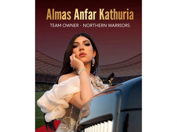 Business News | Northern Warriors Prepare for Battle: Almas Anfar Kathuria Leads the Charge in Abu Dhabi T10 League