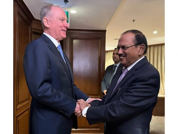 World News | NSA Ajit Doval, Russian President Putin Aide Nikolay Patrushev Hold Talks