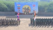 India News | India-UK Joint Military Training Exercise Ajeya Warrior-25 Commences in Rajasthan