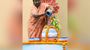 India News | President Droupadi Murmu Presents 6th National Water, Jal Sanchay-Jan Bhagidari Awards