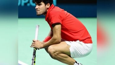 Sports News | Carlos Alcaraz to Miss Davis Cup 2025 Final 8 After Sustaining Muscular Edema Injury