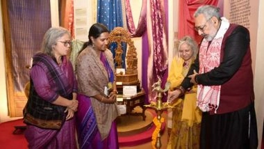 India News | Union Textiles Minister Giriraj Singh Inaugurates Special Handloom, Handicraft Exhibition Cum Sale at IITF