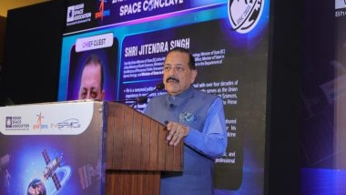 Business News | Space Sector to Be Important Contributor to Indian Economy Growth; to Go Upto $44-45 Billion in Next Decade: Jitendra Singh
