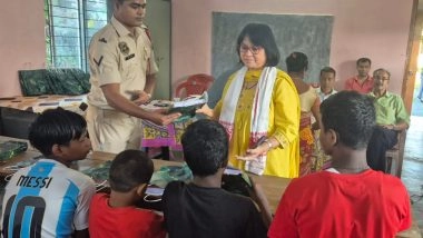 India News | Assam Police Officers Reach out to Children in Care Homes as Part of Child Rights Week 2025