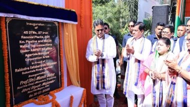 India News | Conserving Rainwater Essential to Making Environment-friendly Agartala: Tripura CM Saha