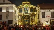 World News | Thousands of Hindu Devotees Gather at Nepal's Pashupatinath Temple, Light Lamps for Bala Chaturdashi