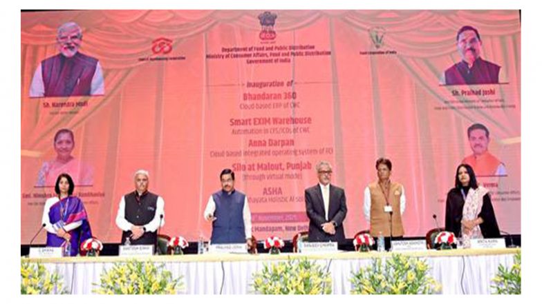 India News | Union Minister Pralhad Joshi Announces Major Digital Upgrades to Strengthen Food Storage, Logistics
