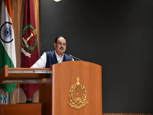 India News | Union Minister JP Nadda Visits National Defence College, Hails Its 'one of Kind', International Program