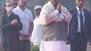 India News | Congress Leaders Pay Tribute to Former PM Indira Gandhi on Her 108th Birth Anniversary