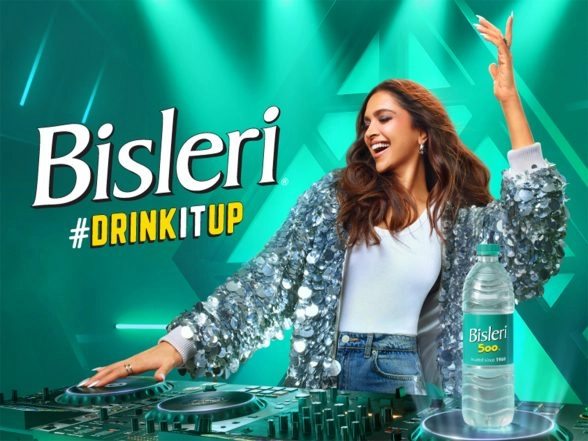 Business News | Bisleri Drops #DrinkItUp 2.0 Campaign with Deepika Padukone, Redefining Hydration for the New Generation