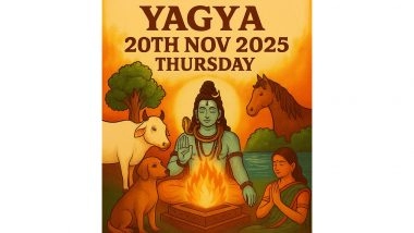 Business News | Maha Yagya for Peace, Compassion & Protection of All Living Beings