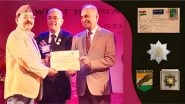Business News | Collector Prithwish Dasgupta Wins Vermeil Award at Bongopex 2025 for Extraordinary Netaji & Azad Hind Collection