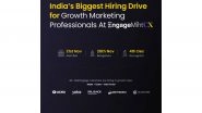 Business News | WebEngage Partners with Metamorph to Host India's Biggest Hiring Drive for Growth Marketing Professionals