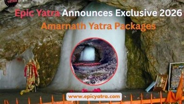 Business News | Epic Yatra Announces Exclusive 2026 Amarnath Yatra Packages