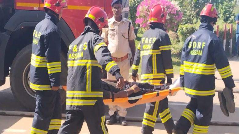 India News | Assam: Mock Exercise Conducted at Guwahati's LGBI Airport