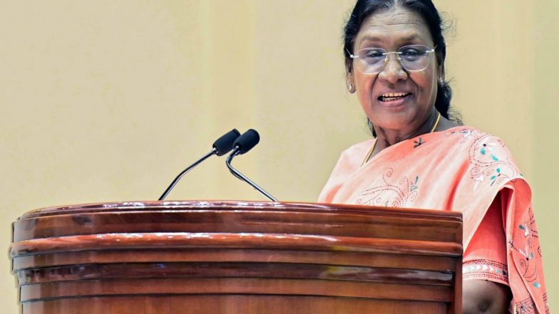 India News | President Murmu to Visit Chhattisgarh, Telangana and Andhra from November 20 to 22