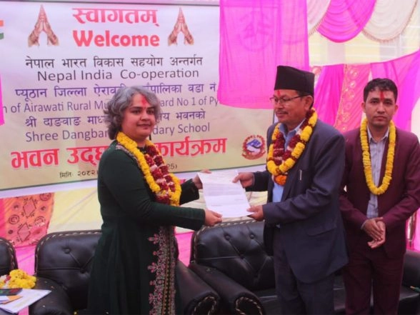 World News | High Impact Community Development Project Completed with Indian Aid Inaugurated in Pyuthan of Nepal