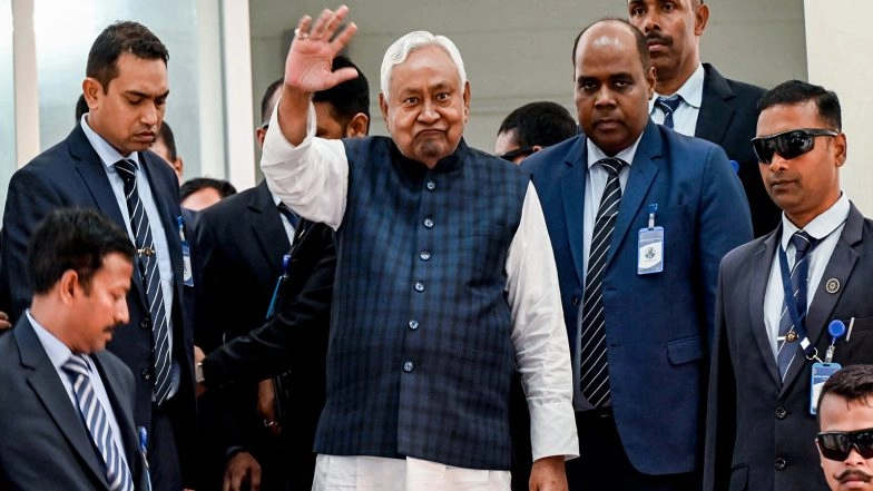 India News | Bihar: JDU Chief Nitish Kumar to Take Oath as Chief Minister for Record 10th Time Today