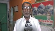 India News | Ayodhya Case Litigant Iqbal Ansari Backs Peace, Unity as Ram Temple Hosts Flag-hoisting Ceremony