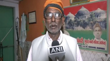 India News | Ayodhya Case Litigant Iqbal Ansari Backs Peace, Unity as Ram Temple Hosts Flag-hoisting Ceremony