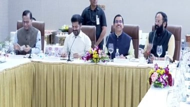 India News | Telangana CM Reddy Holds Breakfast Meeting with Union Minister Pralhad Joshi