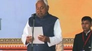 India News | Nitish Kumar Takes Oath as the Bihar Chief Minister for Record 10th Time