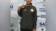 Sports News | 36th National Fencing Championship: Vijayi Bharat Foundation's Women Fencers Clean Sweep Individual Events with Three Gold Medals
