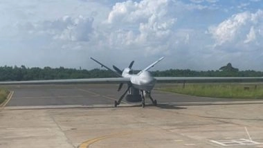 India News | IAF's Remote Piloted Aircraft Force-lands Safely in Jaisalmer After Engine Malfunction