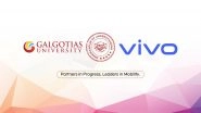 Business News | Galgotias University Signs MoU with Vivo Mobiles to Strengthen Industry-Academia Collaboration