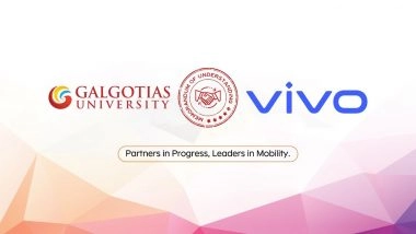 Business News | Galgotias University Signs MoU with Vivo Mobiles to Strengthen Industry-Academia Collaboration