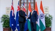 World News | EAM Jaishankar Welcomes Australian Foreign Minister Penny Wong