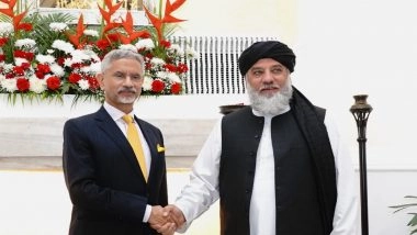 World News | Jaishankar Meets Afghan Trade Minister Azizi, Discusses Strengthening Bilateral Trade, Connectivity