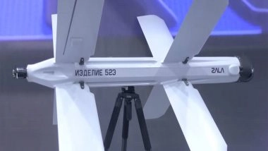 World News | Russia Unveils Lancet Export Variant at Dubai Airshow, Claims It is Most Used Loitering Munition in Combat