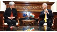 World News | Jaishankar Co-chairs 16th Foreign Ministers' Dialogue with Aussie FM Wong