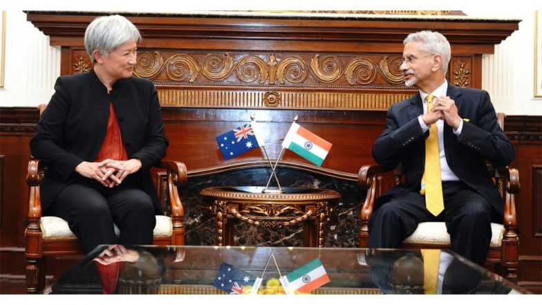 World News | Jaishankar Co-chairs 16th Foreign Ministers' Dialogue with Aussie FM Wong