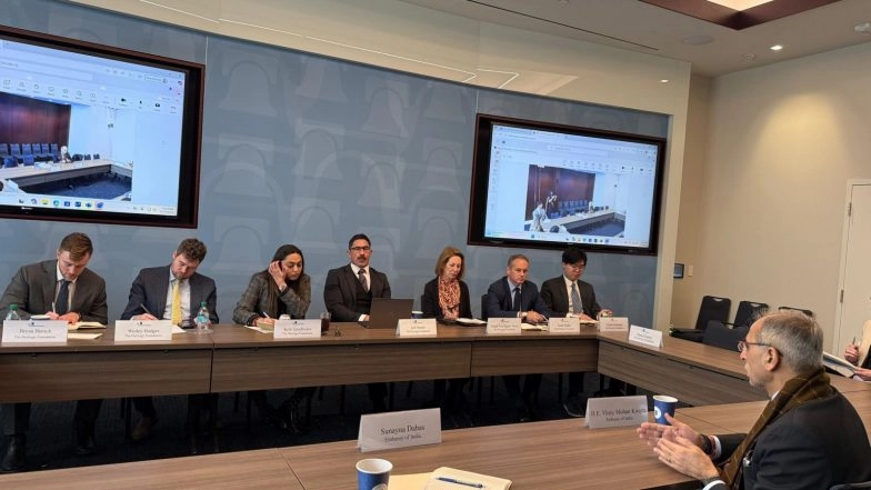 World News | Washington: Shared My Thoughts with Experts Under 'key Pillars of Our Strategic Partnership, Says Ambassador Kwatra