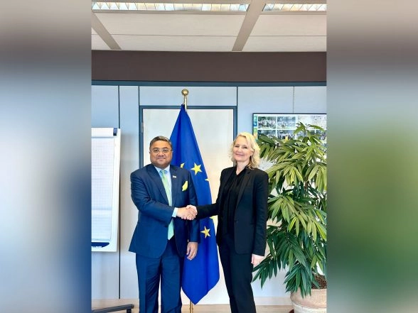 World News | India, EU Review Cooperation on Clean Energy, Climate Partnership