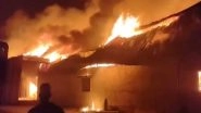 India News | Gujarat: Fire Breaks out at Wood Warehouse in Surat