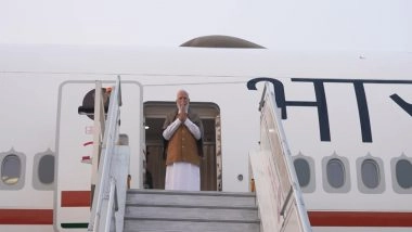 India News | PM Modi Emplanes for Three-day Visit to South Africa for G20 Leaders' Summit