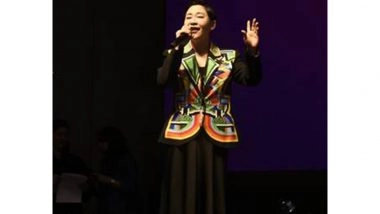 World News | Korean Lawmaker Sings Vande Mataram at WAVES Film Bazaar Opening in Goa